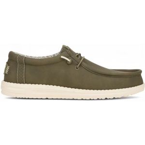 Hey Dude, Heren, Schoenen, Groen, Maat: 45 EU Leer,