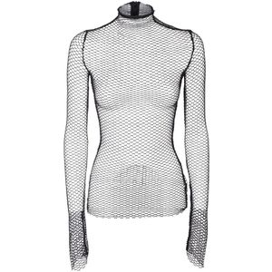 Rev, Dames, Tops, Zwart, Maat: 2XS Polyamide,
