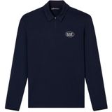 EA7 - 7M000867_AF13755 - Polo Golf Pro - Marineblauw - Lange Mouwen - Polyester