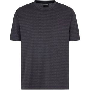 Emporio Armani - T-shirt - Zwart - Katoen