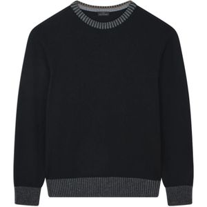 Paul & Shark, Heren, Truien, Zwart, Maat: M Wol,