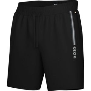 BOSS - Badstof Shorts - Blauw - 100% Katoen