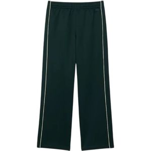 Lacoste, Heren, Broeken, Groen, Maat: 2XL Satijn,