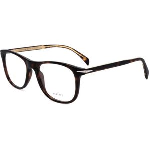 Eyewear by David Beckham, unisex, Accessoires, Bruin, Maat: 52 MM