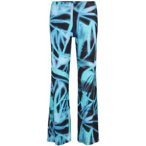 Doris S, Dames, Broeken, Blauw, Maat: XL Jersey,