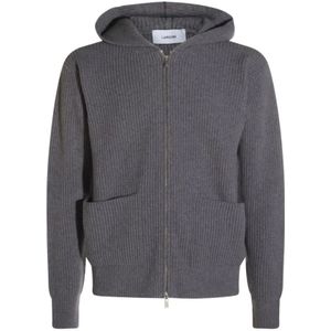 Lardini, Heren, Truien, Grijs, Maat: L Wol,