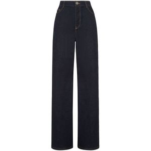 Philipp Plein, Dames, Jeans, Blauw, Maat: W25 Denim,