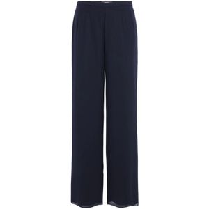 vera mont, Dames, Broeken, Blauw, Maat: S