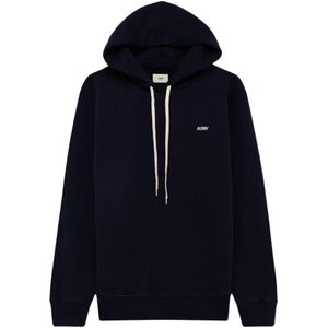 Autry, Heren, Sweatshirts & Hoodies, Blauw, Maat: M Katoen,
