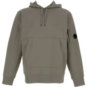 C.p. Company, Heren, Sweatshirts & Hoodies, Grijs, Maat: XL Fleece,