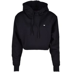 Chiara Ferragni Collection, Dames, Sweatshirts & Hoodies, Zwart, Maat: XS Katoen,