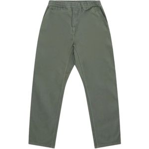 Carhartt Wip, Heren, Broeken, Grijs, Maat: L Denim,