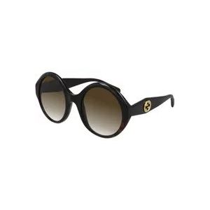 Gucci Gg0797S-002 , Brown , unisex , Maat: 54 MM