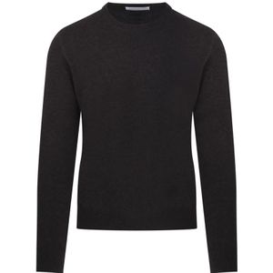 Cashmere Company, Heren, Truien, Zwart, Maat: M Kasjmier,