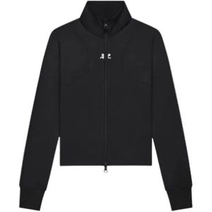 Courrèges, Dames, Jassen, Zwart, Maat: S