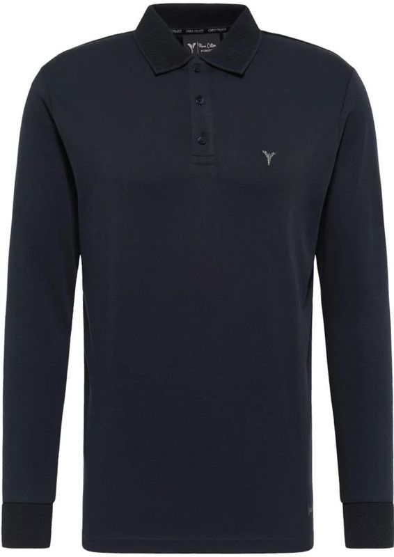 Carlo Colucci - Unieke Heren Polo Shirts - Blauw