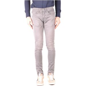 Dondup, Heren, Jeans, Grijs, Maat: W30 Denim,