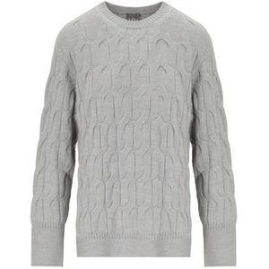 Max Mara, Dames, Truien, Grijs, Maat: XS Wol,