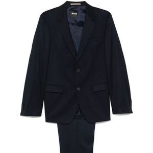 Hugo, Heren, Pakken, Blauw, Maat: 3XL