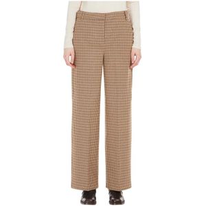 Max Mara, Dames, Broeken, Veelkleurig, Maat: M