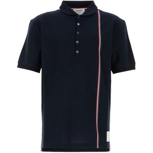 Thom Browne, Heren, Tops, Blauw, Maat: L