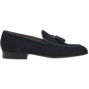 Gianvito Rossi, Heren, Schoenen, Blauw, Maat: 44 EU Suède,