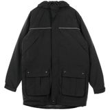 New Era - Zwarte Parka Jas - Heren - Polyester