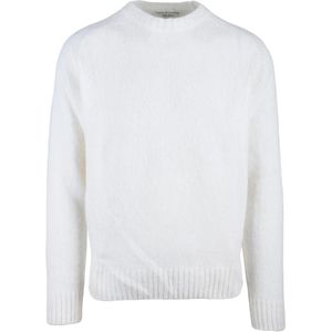 Filippo De Laurentiis, Heren, Truien, Wit, Maat: 2XL Wol,