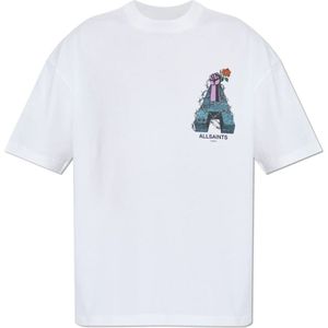 AllSaints, Heren, Tops, Wit, Maat: XS Katoen,