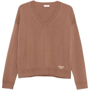 Liu Jo, Dames, Truien, Bruin, Maat: S Wol,
