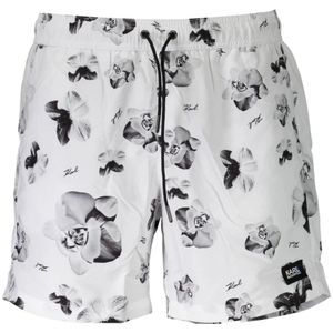 Karl Lagerfeld, Heren, Badkleding, Wit, Maat: S