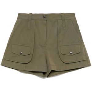 Barbara Bui, Dames, Korte broeken, Groen, Maat: L