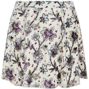 Kate Spade, Dames, Rokken, Wit, Maat: L Satijn,