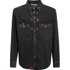 Isabel Marant, Heren, Jassen, Grijs, Maat: L