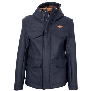 Aeronautica Militare, Heren, Jassen, Blauw, Maat: M