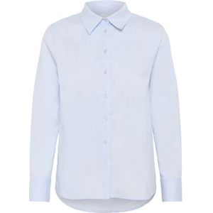 Part Two, Dames, Blouses & Shirts, Blauw, Maat: S Katoen,