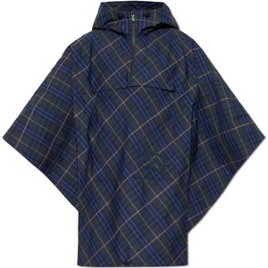Burberry, Dames, Jassen, Blauw, Maat: Xs/S Poliester,