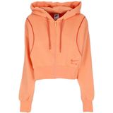 Nike - Air Fleece Zip Hoodie - Oranje - Dames