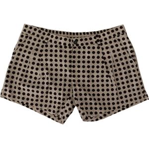 Dolce & Gabbana - Korte Broeken - Zwart en Wit - Polka Dot - 100% Katoen