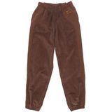 Nike - High-waisted Trainingsbroek - Bruin - Katoen - Dames