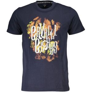 Cavalli Class, Heren, Tops, Blauw, Maat: M