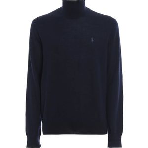 Ralph Lauren, Heren, Truien, Blauw, Maat: 2XL Wol,