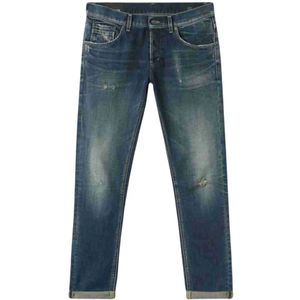 Dondup, Heren, Jeans, Blauw, Maat: XS Katoen,