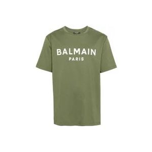 Balmain T-Hemden , Green , Heren , Maat: L