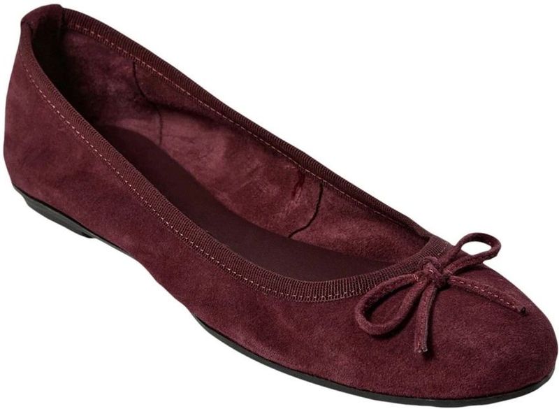 Sofie Schnoor - Ballerina Burgundy - Dames Schoenen - Rood - Leer