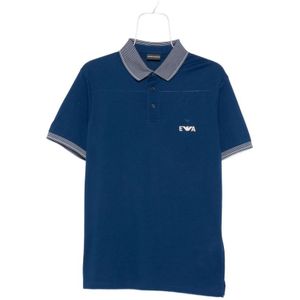 Emporio Armani, Heren, Tops, Blauw, Maat: XL