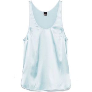 Pinko, Dames, Tops, Blauw, Maat: 2XS Zijde,