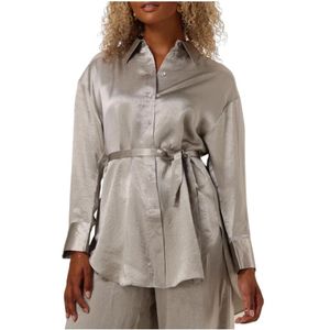 Selected Femme, Dames, Blouses & Shirts, Beige, Maat: S