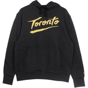 Nike, Heren, Sweatshirts & Hoodies, Zwart, Maat: S Katoen,