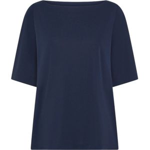 Seventy, Dames, Blouses & Shirts, Blauw, Maat: S Jersey,